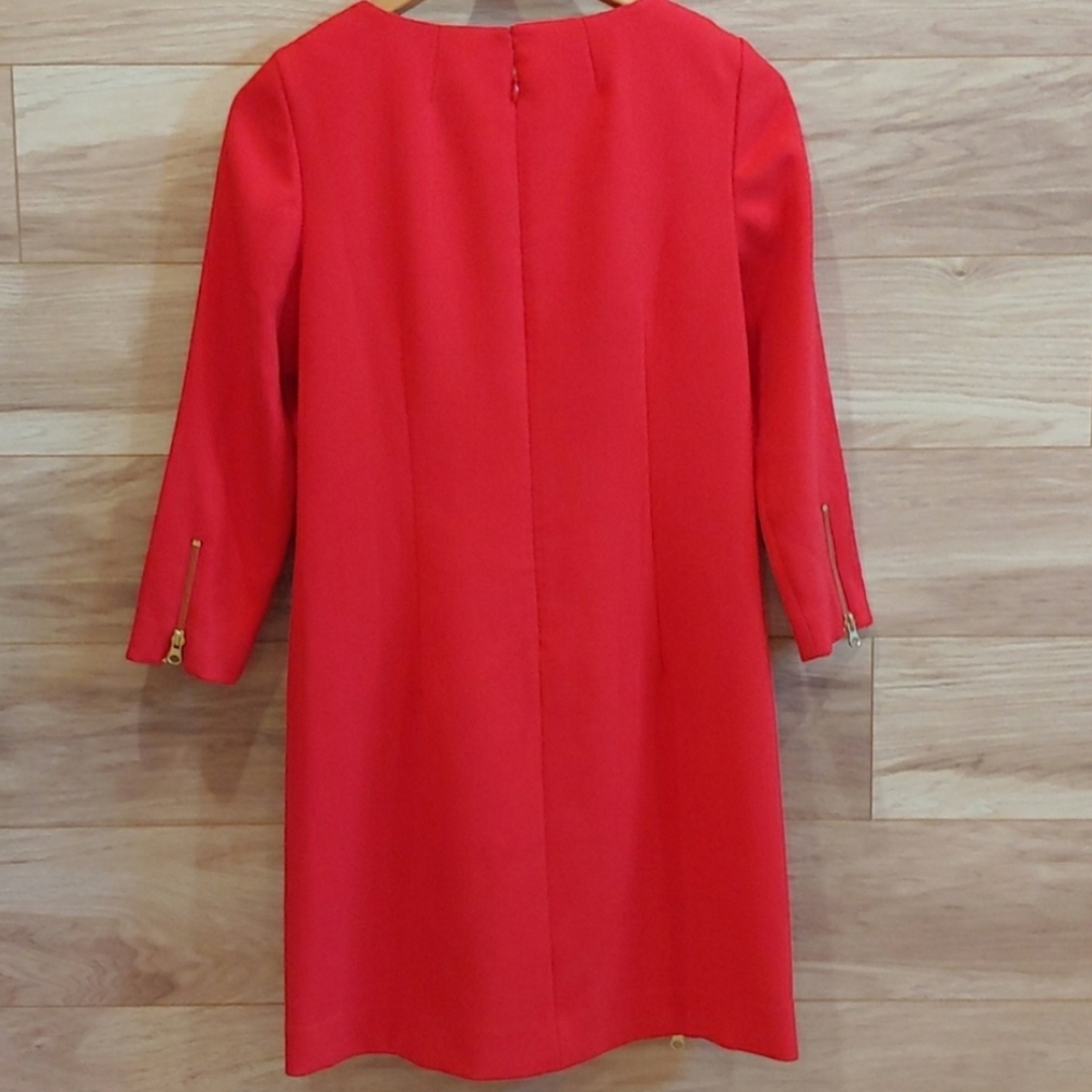 J.Crew  RED Dress  S - Picture 6 of 7
